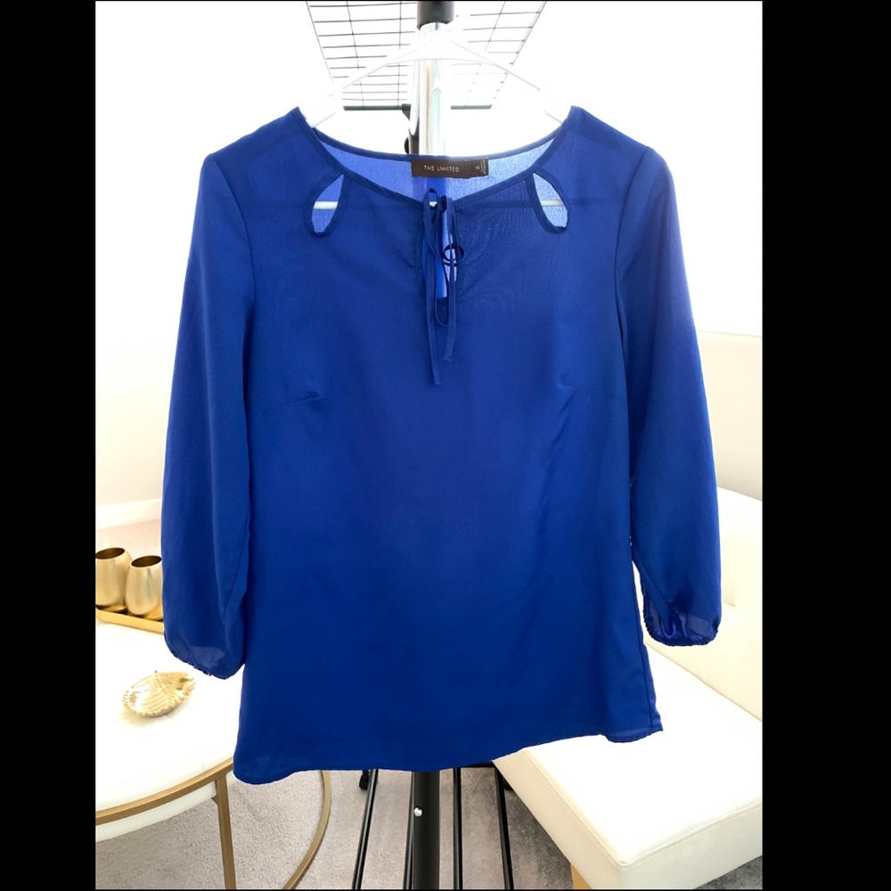 The Limited Satin Blouse